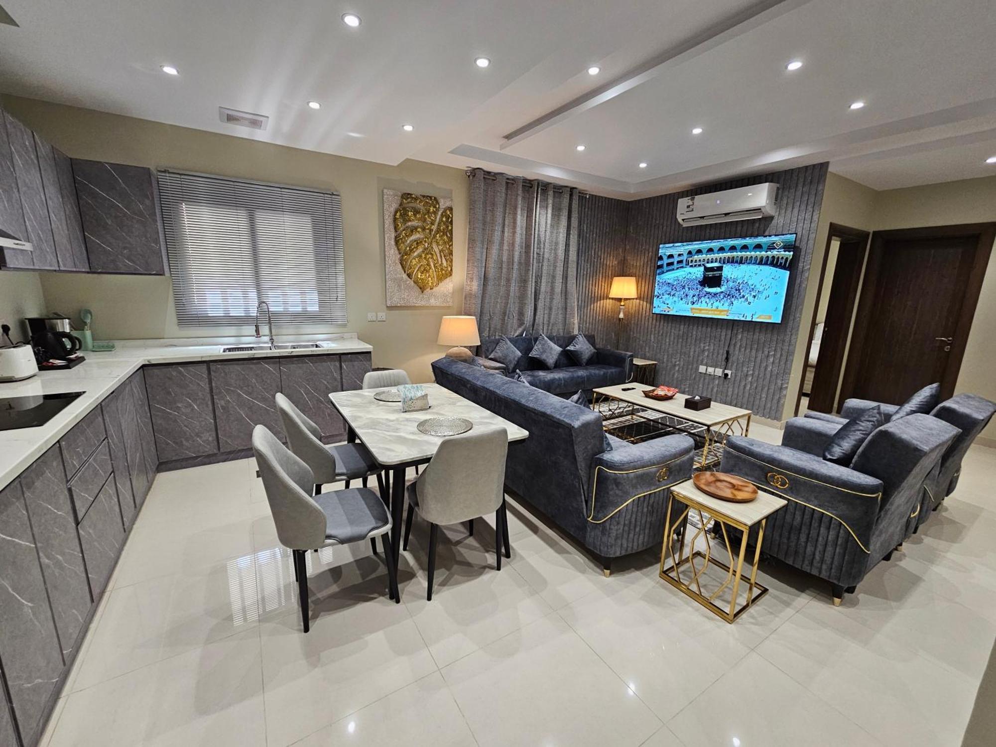 الشقق الفاخرة Modern Apartments Of 3 Bedrooms 5 Minutes To Haram Medina Ngoại thất bức ảnh